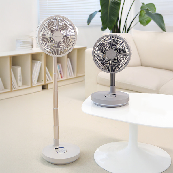 웹프림 BLDC 폴더블 무선 선풍기 2color